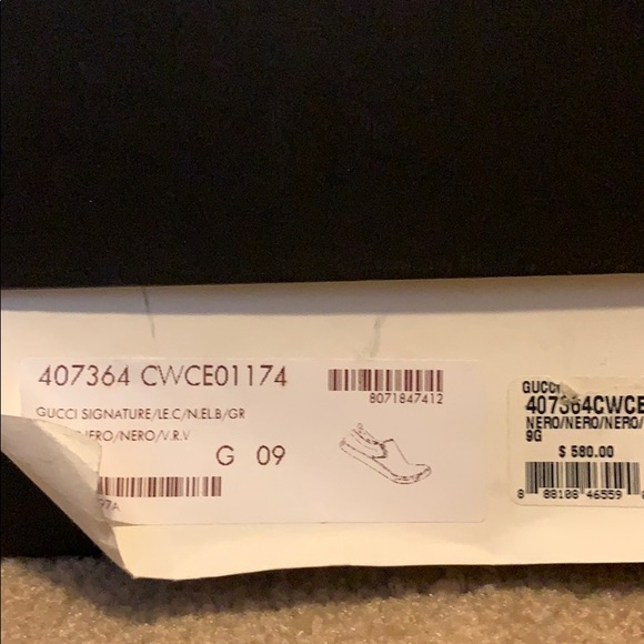 Gucci Signature slides G09 - Picture 2 of 4